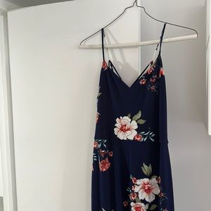 Floral soft cotton casual dress